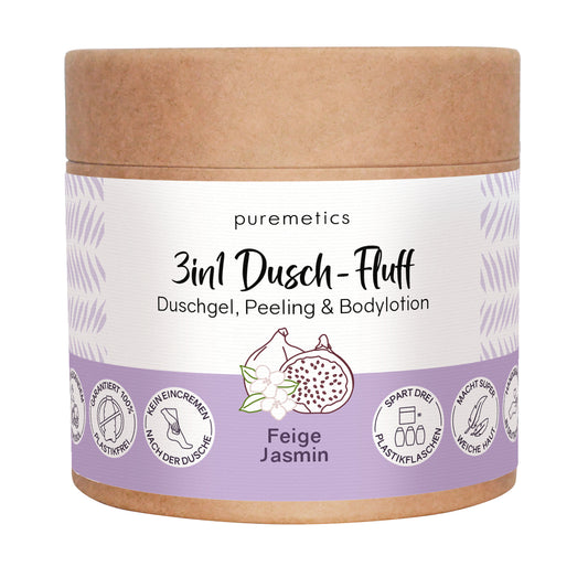 3-in-1 Dusch-Fluff "Fig & Jasmine"