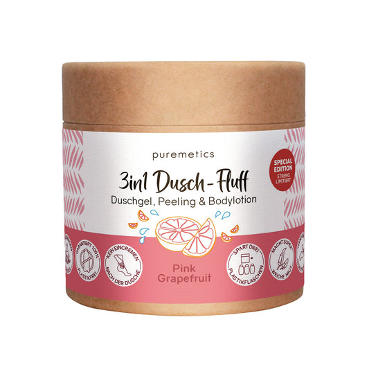 3-in-1 Dusch-Fluff "Pink Grapefruit"