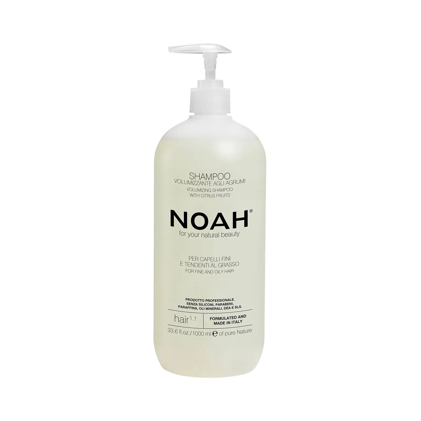 1.1 Volumizing Shampoo with Citrus fruits