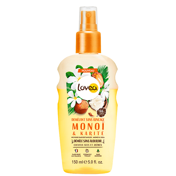 No Rinse Hair Detangler – Dry and damaged hair