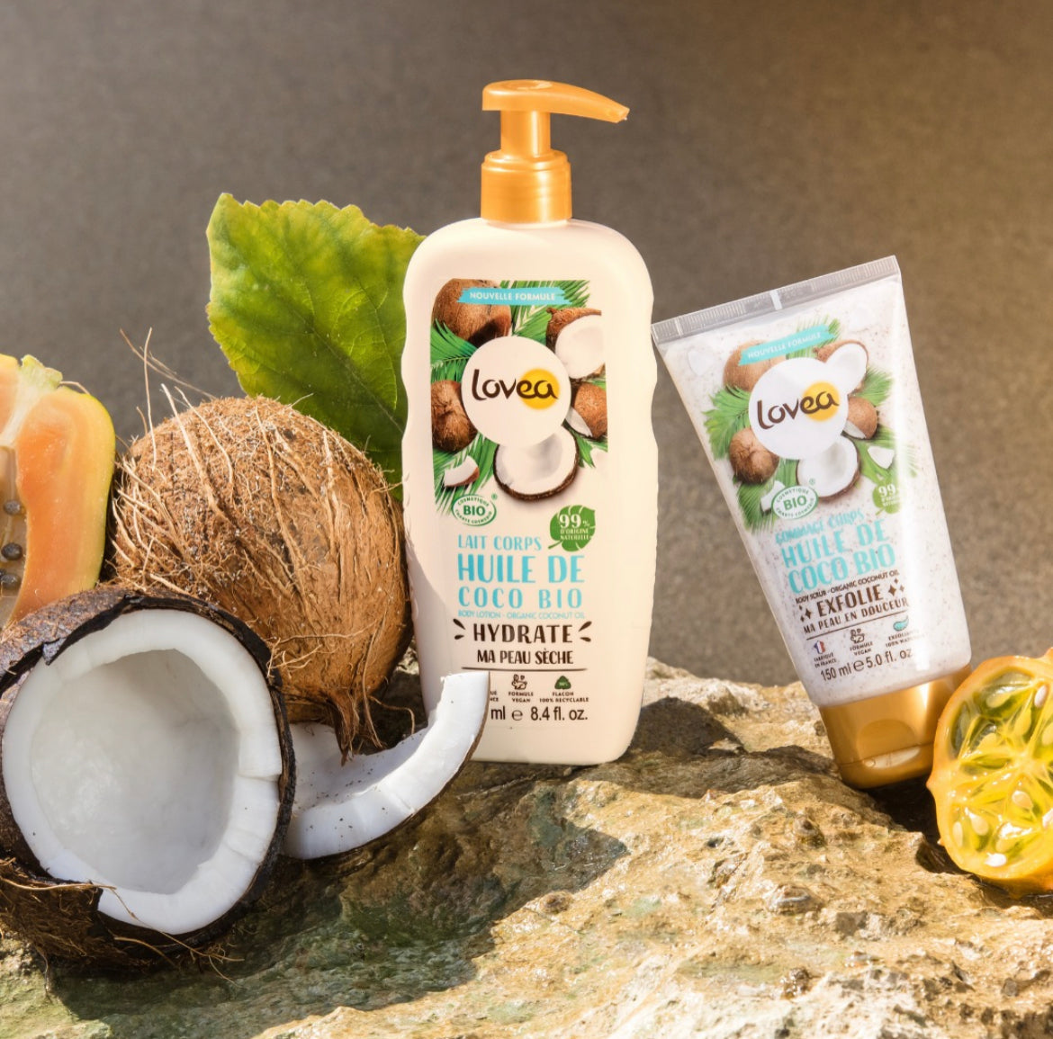 Body Lotion Organic Coconut Oil - Dry Skin