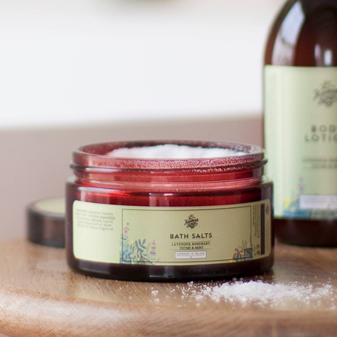 Bath Salt Lavender, Rosemary & Mint