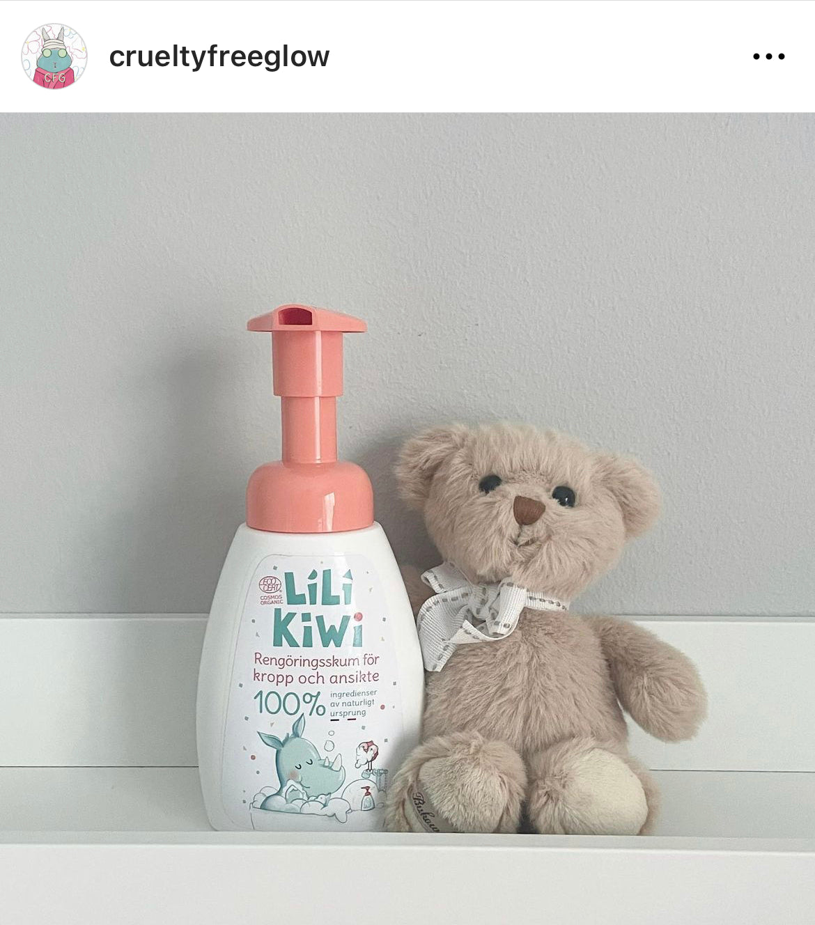 Natural Face & Body Cleansing Foam