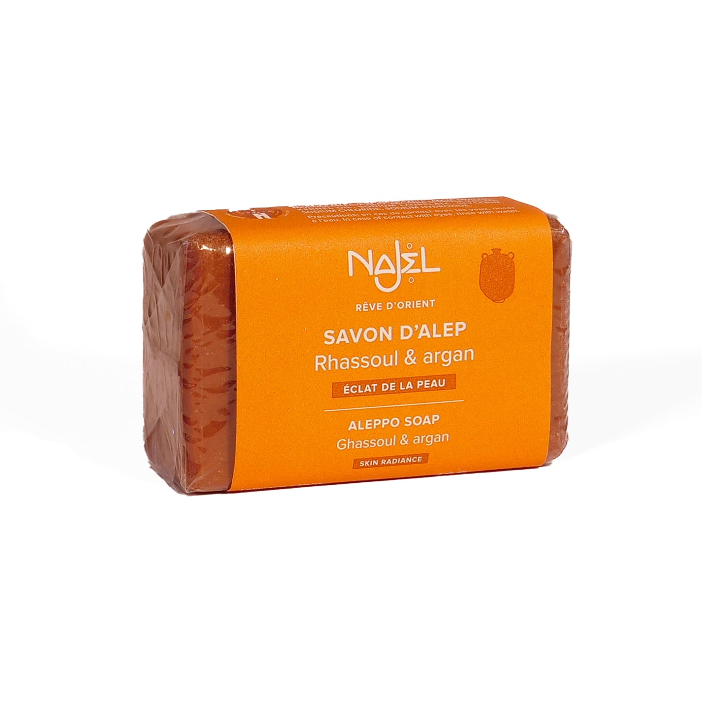 Aleppo soap with Argan & Rhassoul