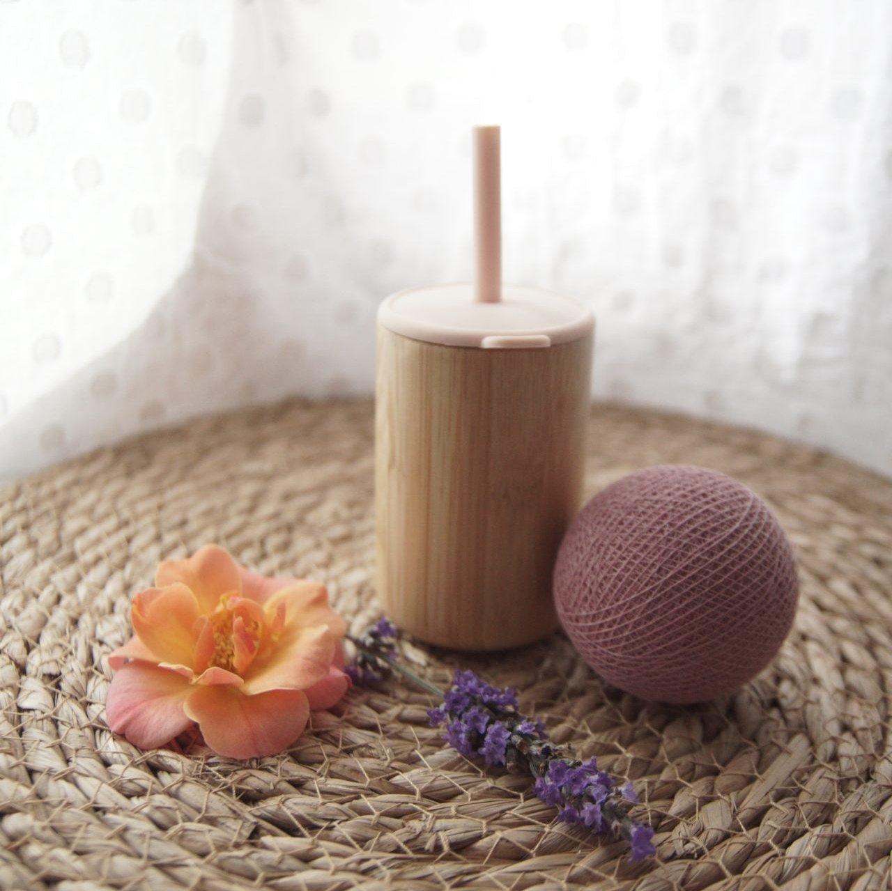 Bamboo Glass - Pink