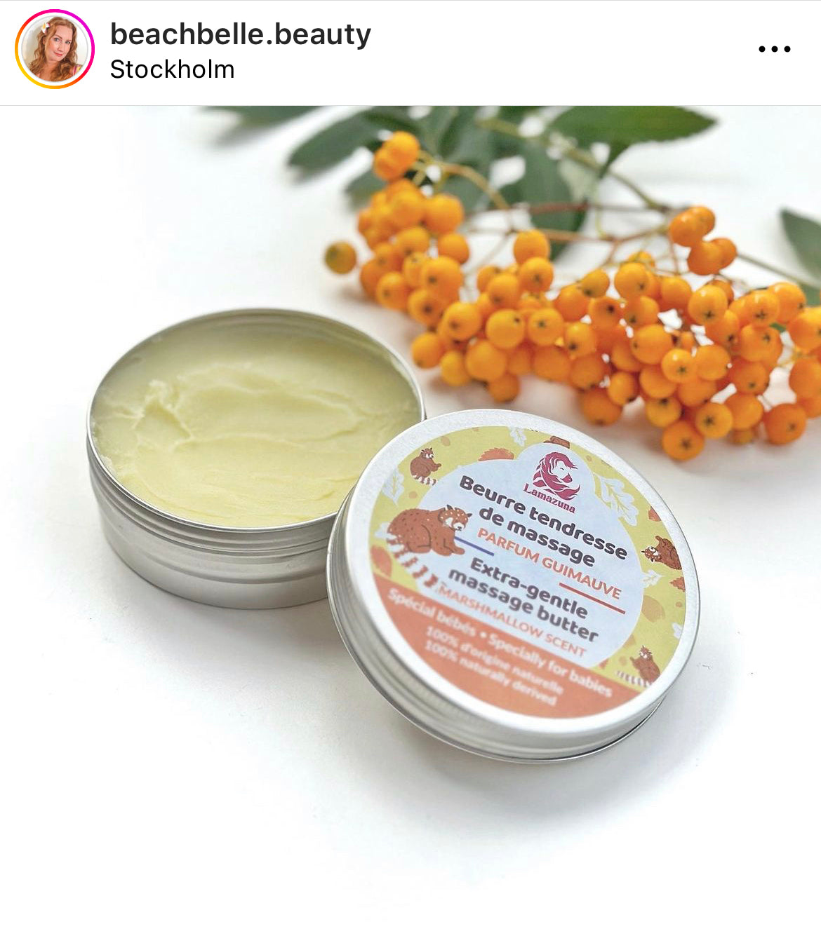 Extra Gentle Massage Butter