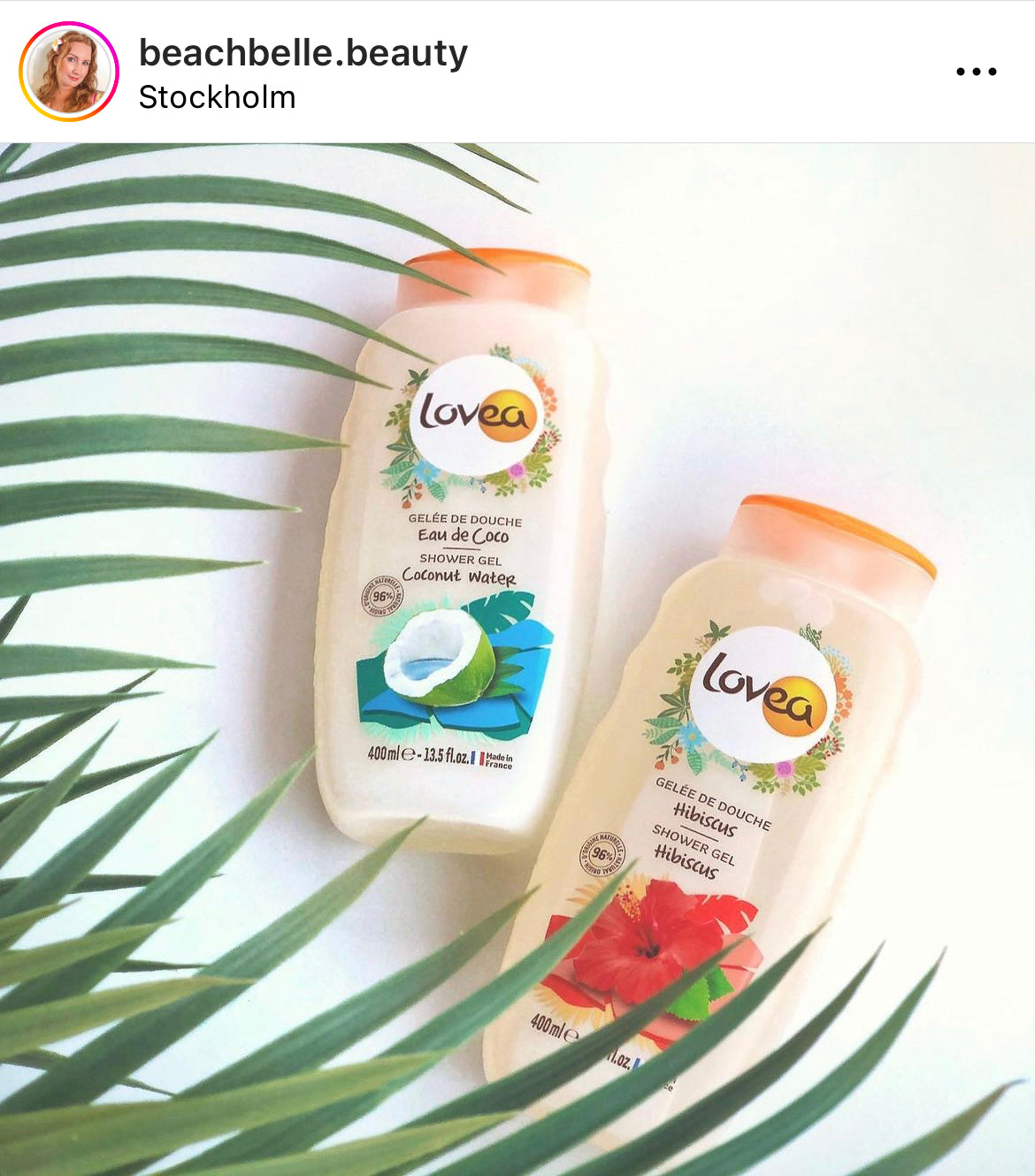 Shower Gel w/ Hibiscus
