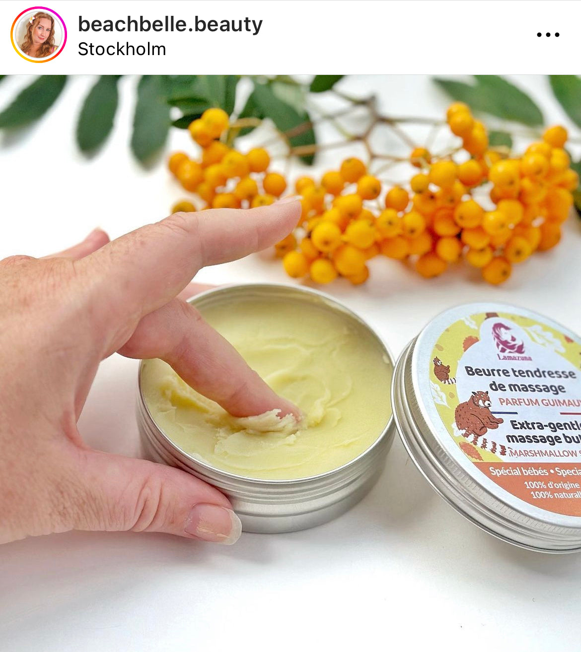 Extra Gentle Massage Butter