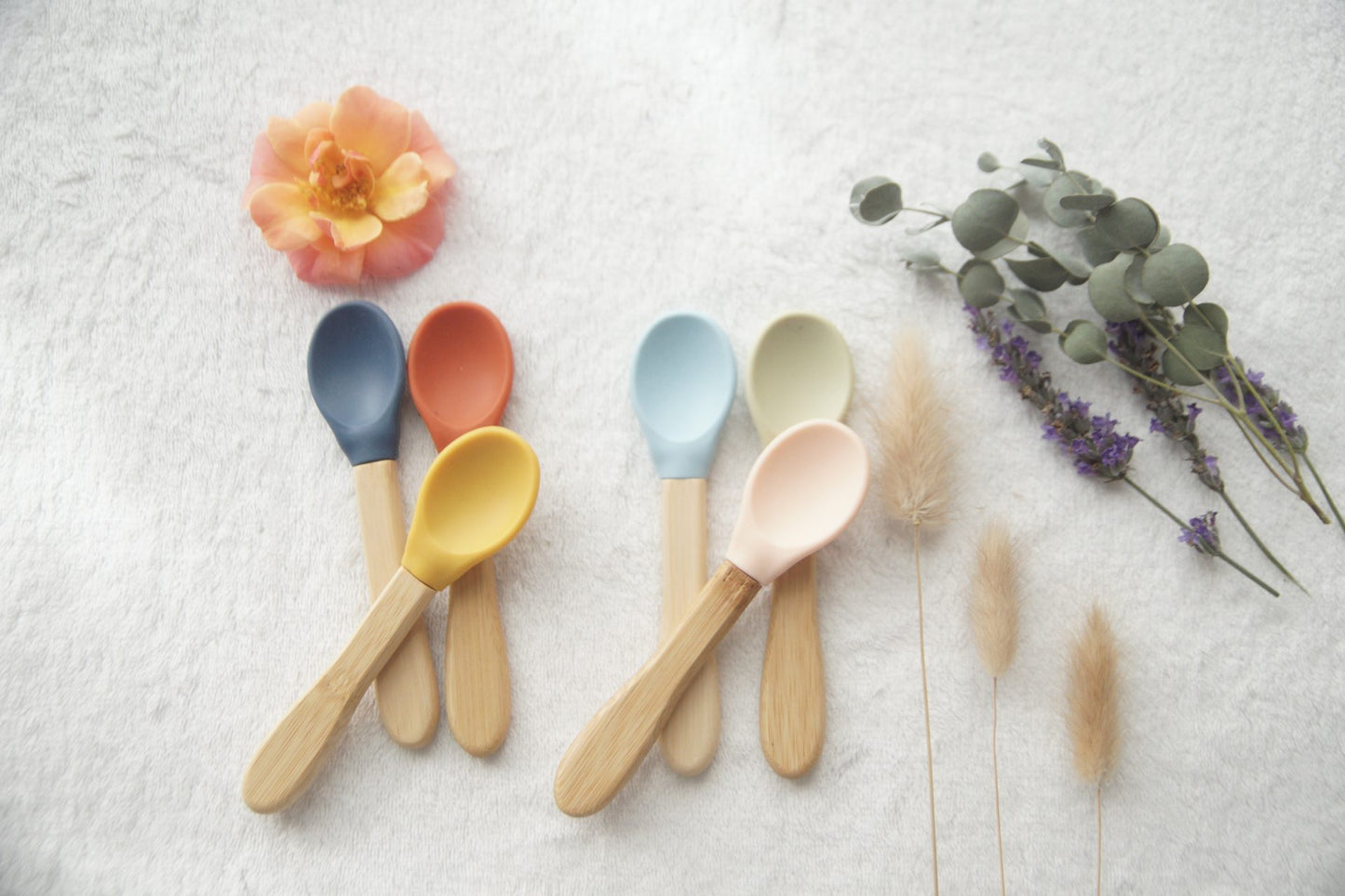 Set of 3 Baby Spoons – Pastels