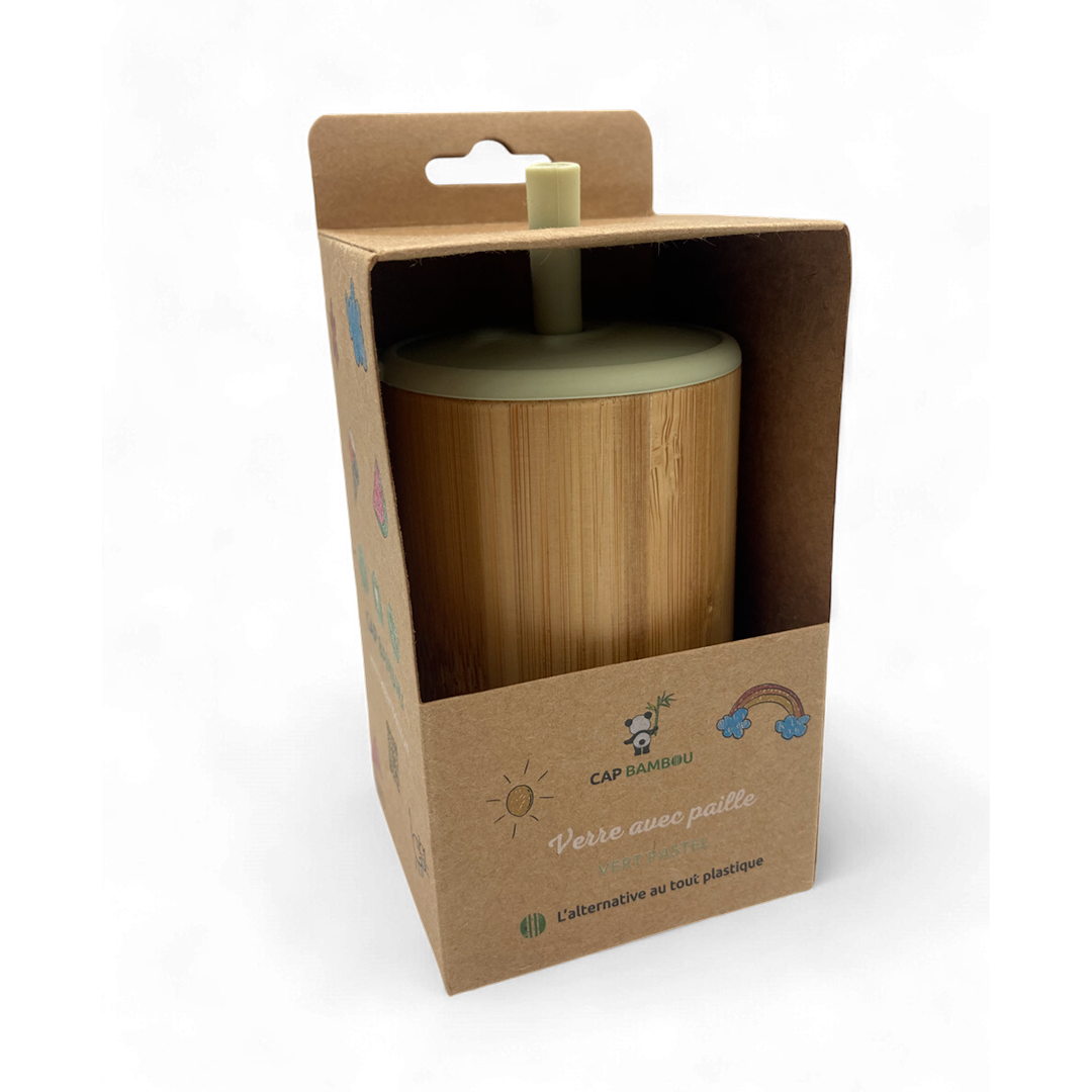 Bamboo Glass - Pastel Green