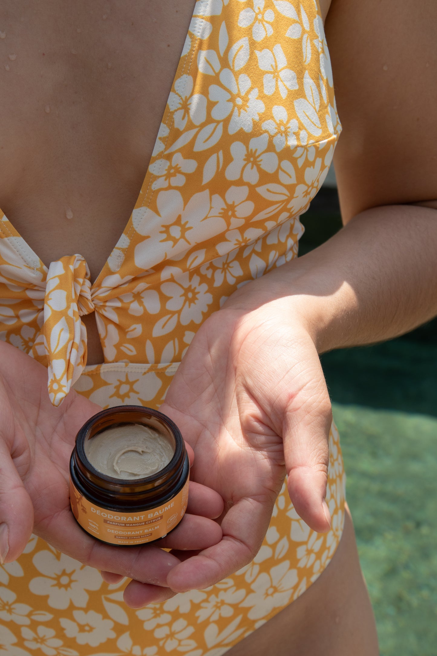 Mango citrus solid deodorant