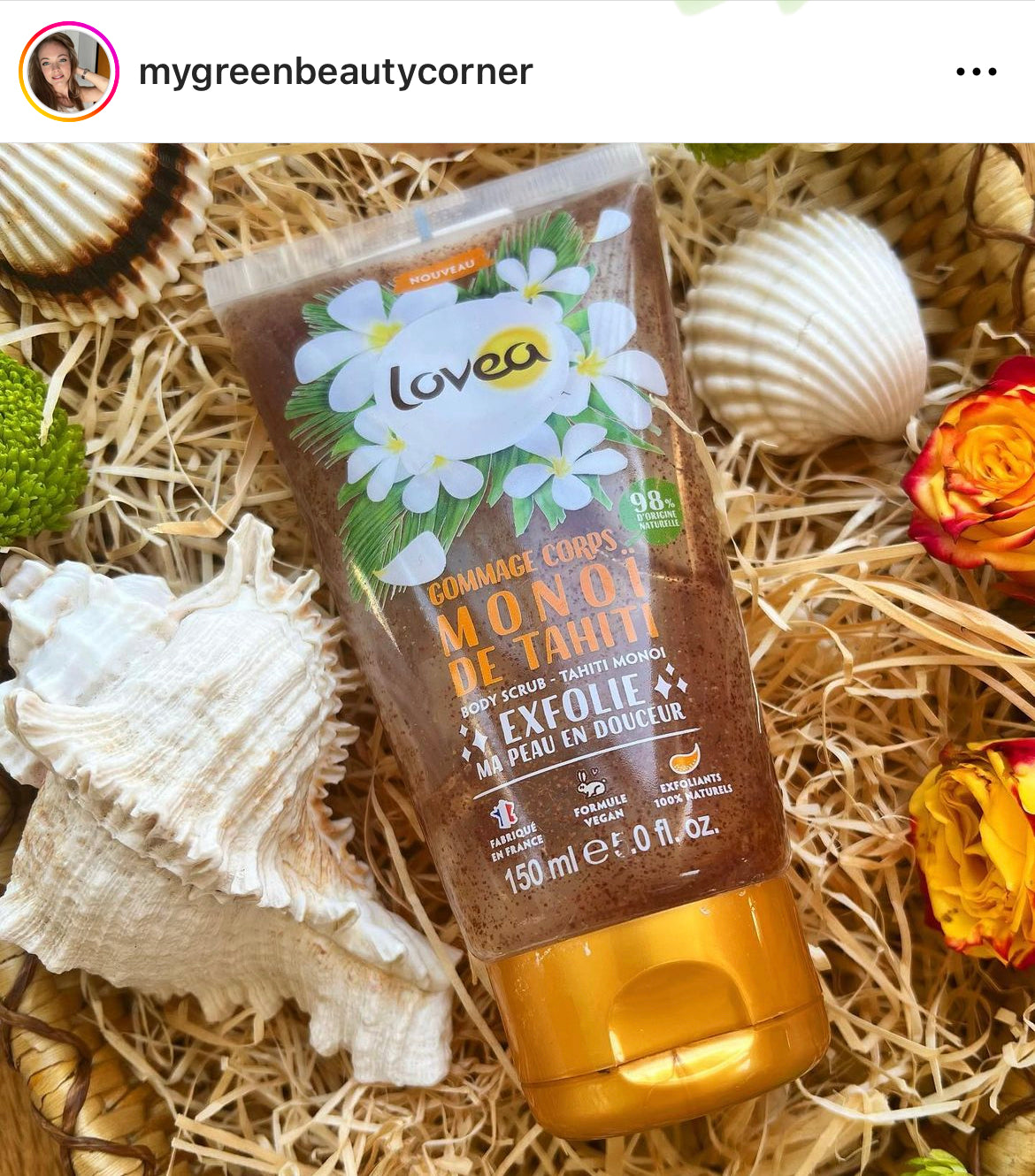 Body Scrub Tahiti Monoi - Very Dry Skin