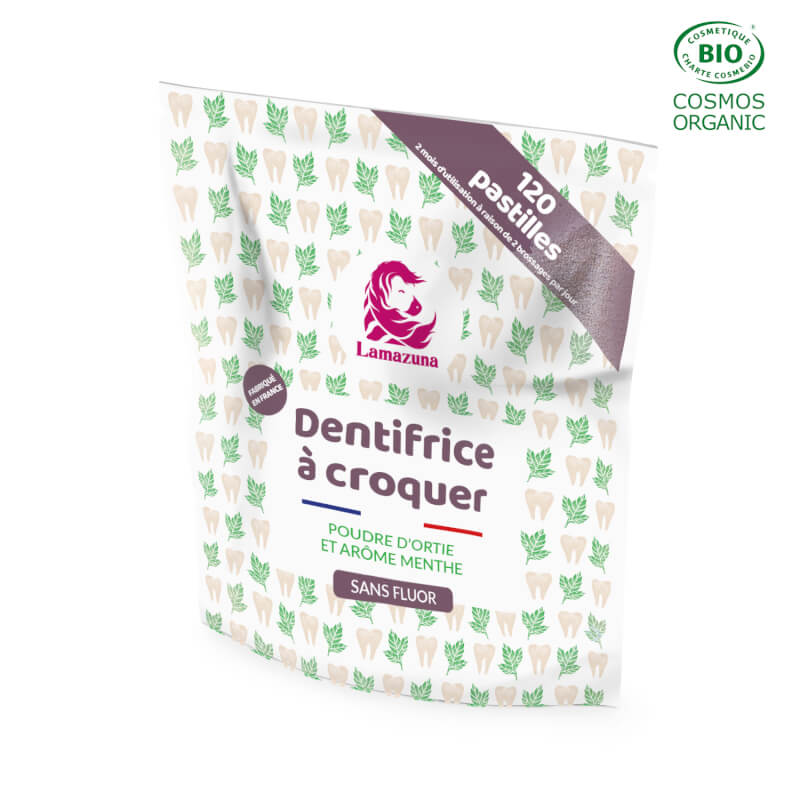 Toothpaste Tabs - Nettle powder & Mint