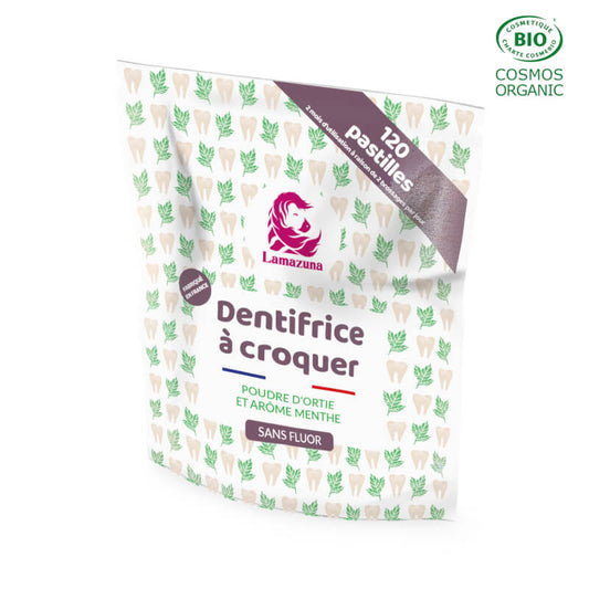 Toothpaste Tabs - Nettle powder & Mint