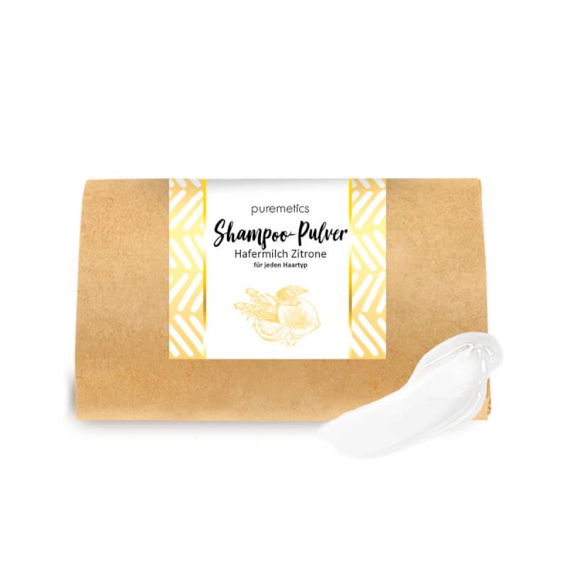 Shampoo Powder Oatmilk Lemon