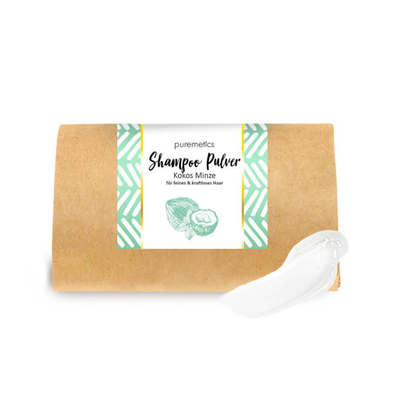 Shampoo Powder Coconut Mint