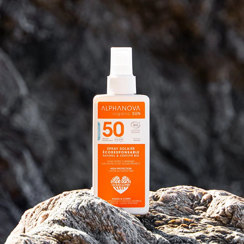 Organic Sun Milk - High Protection SPF50 Sun Spray