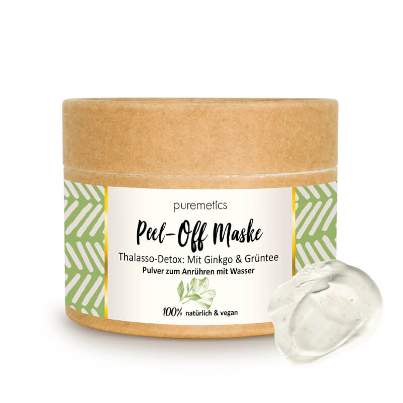 Peel-off Face Mask Thalasso Detox: With Ginkgo & Green tea