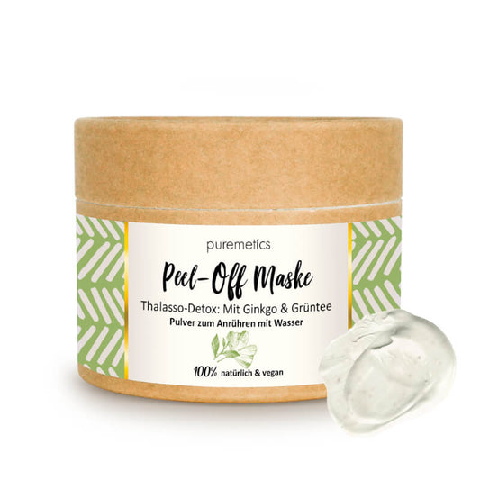 Peel-off Face Mask Thalasso Detox: With Ginkgo & Green tea