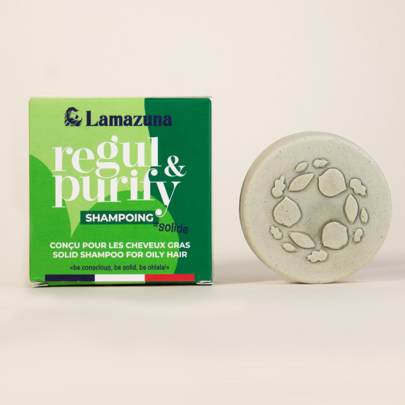 Solid Shampoo Oily hair Green clay & Spirulina