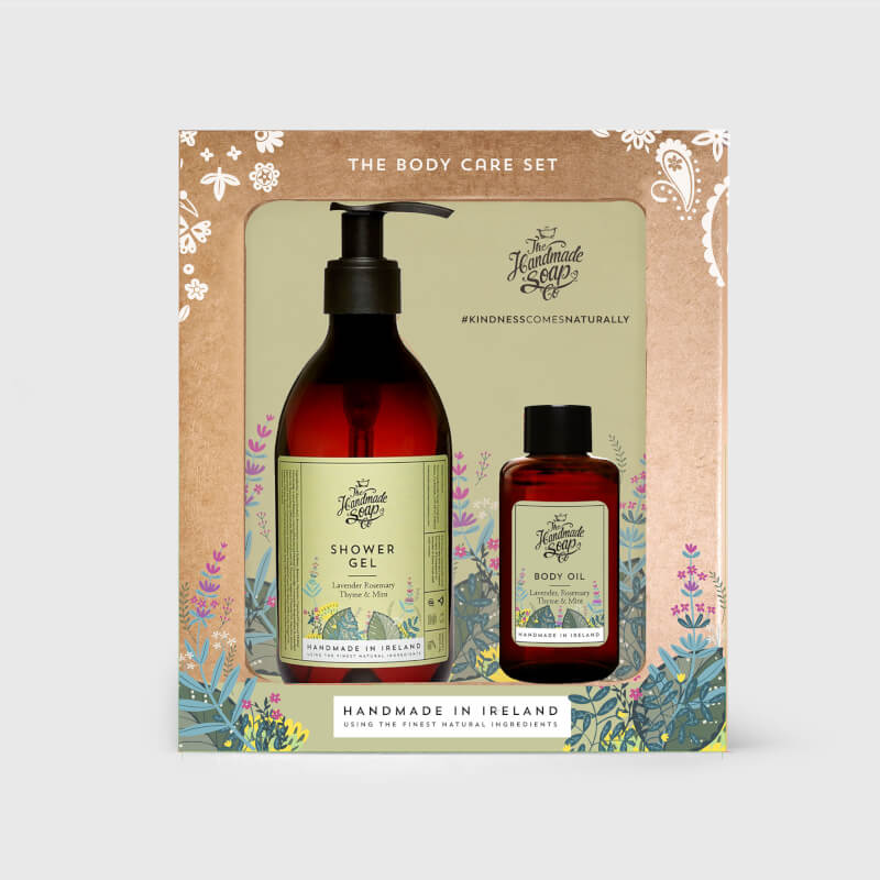 The Body Care Set Lavender, Rosemary, Thyme & Mint