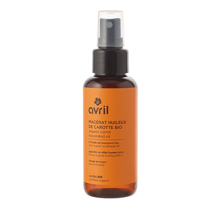 Organic Macerated Carrot Oil