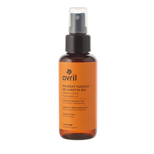 Organic Macerated Carrot Oil