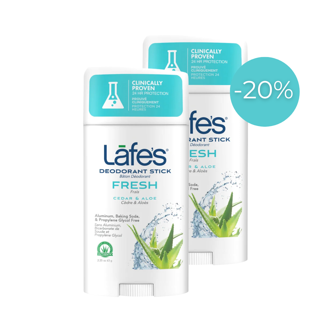 Deodorant Twist-Stick - Fresh Cedar & Aloe Vera