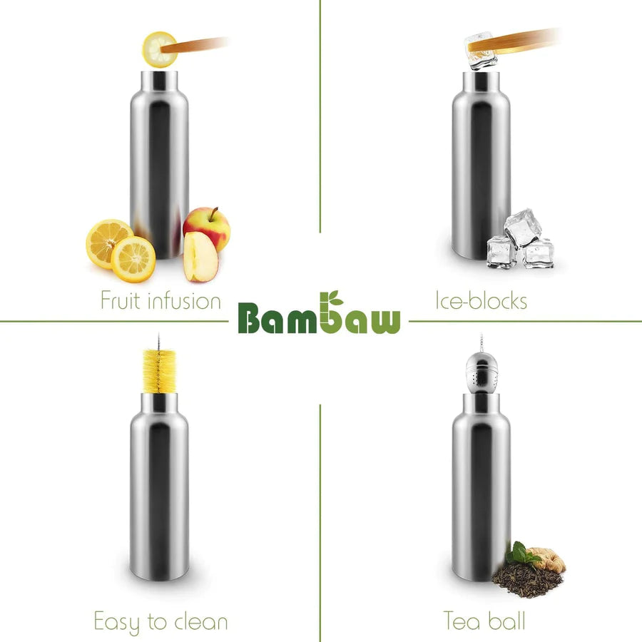 Insulated steel bottles
