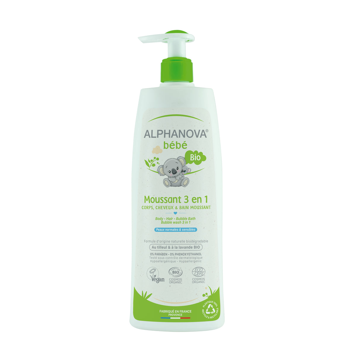 3-in-1 Organic Baby Bath Foam