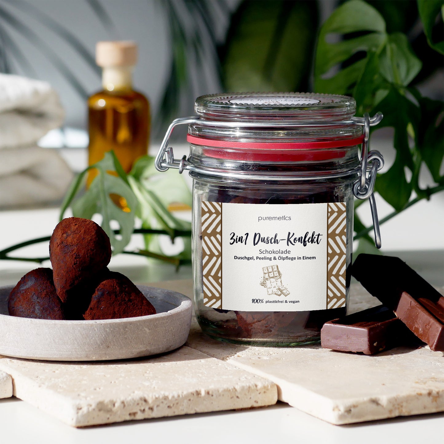 3-in-1 Dusch-konfekt "Chocolate"