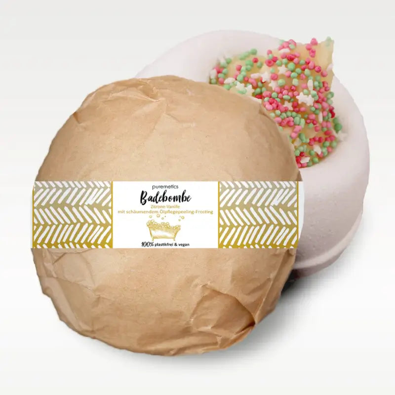 Bath Bomb "Lemon Vanilla"