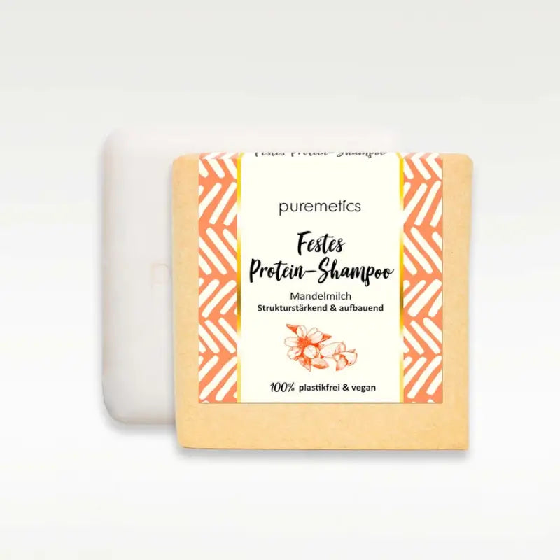 Solid Protein Shampoo "Almond Milk"