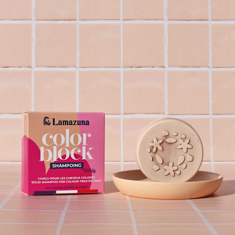 Solid shampoo "Color Block" for coloured-treated hair
