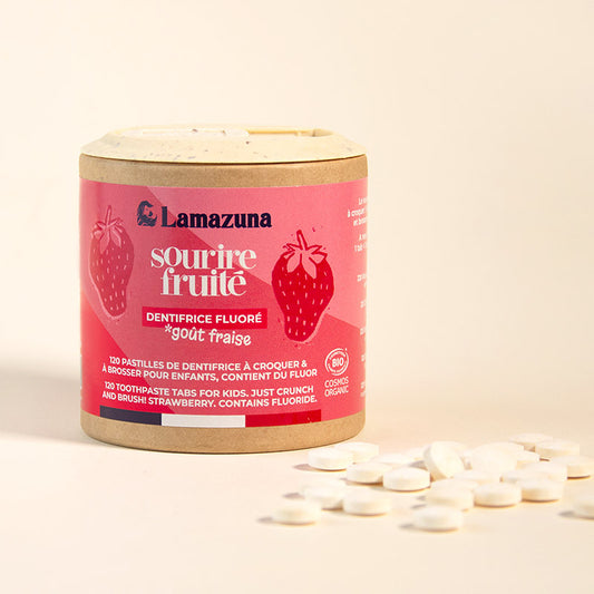 Toothpaste Tabs - Strawberry with fluor