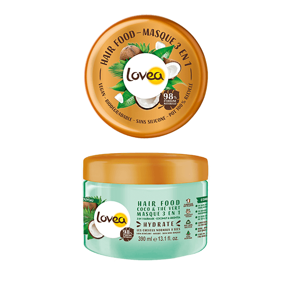 3-in-1 Hair Mask Coco & Green Tea - All hair types