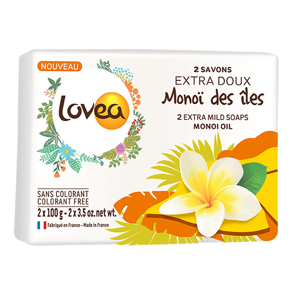 Extra Mild Soaps - Monoï Oil 2-pack