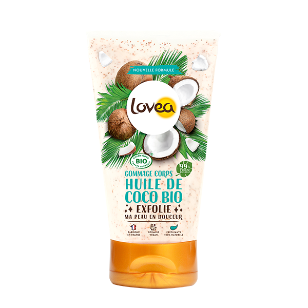 Body Scrub Organic Coconut Oil - Dry Skin