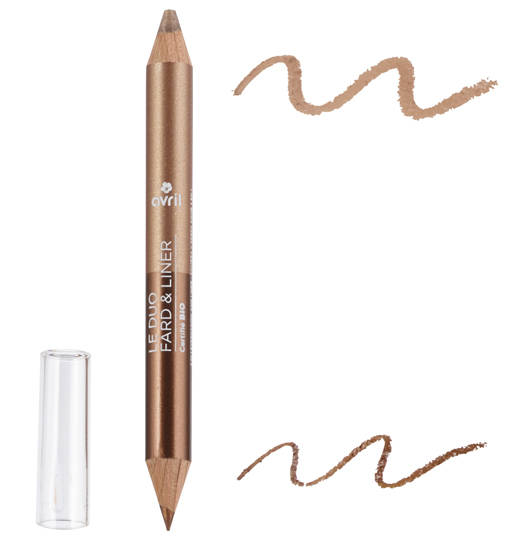 2-in-1 Eyeshadow & Eyeliner Bronze/Beige