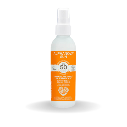 Sun Spray SPF50 Recycled Ocean Plastic BBE 01/24