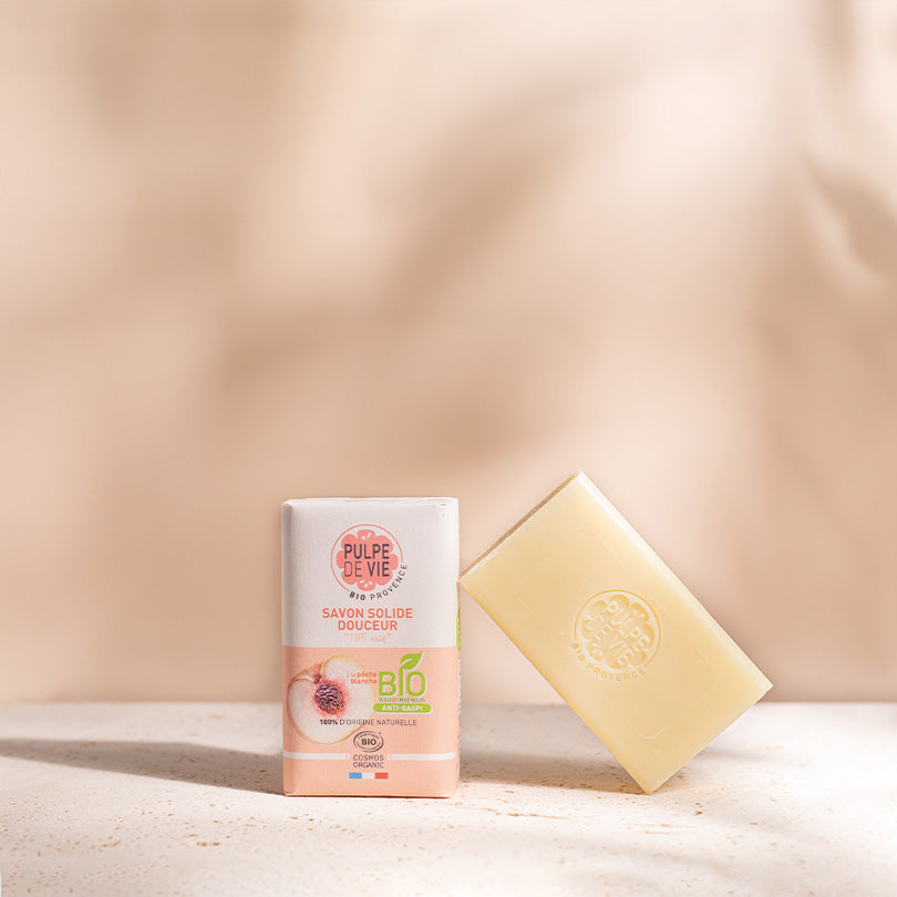 Solid Body and Hand Soap - White Peach