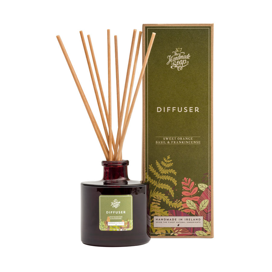 Diffuser Sweet Orange, Basil & Frankincense