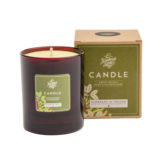 Candle Sweet Orange, Basil & Frankinsence
