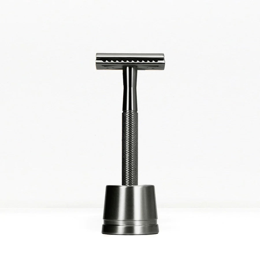 Metal Safety Razor with stand