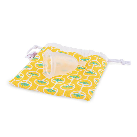 Menstrual Cup - Yellow Pouch