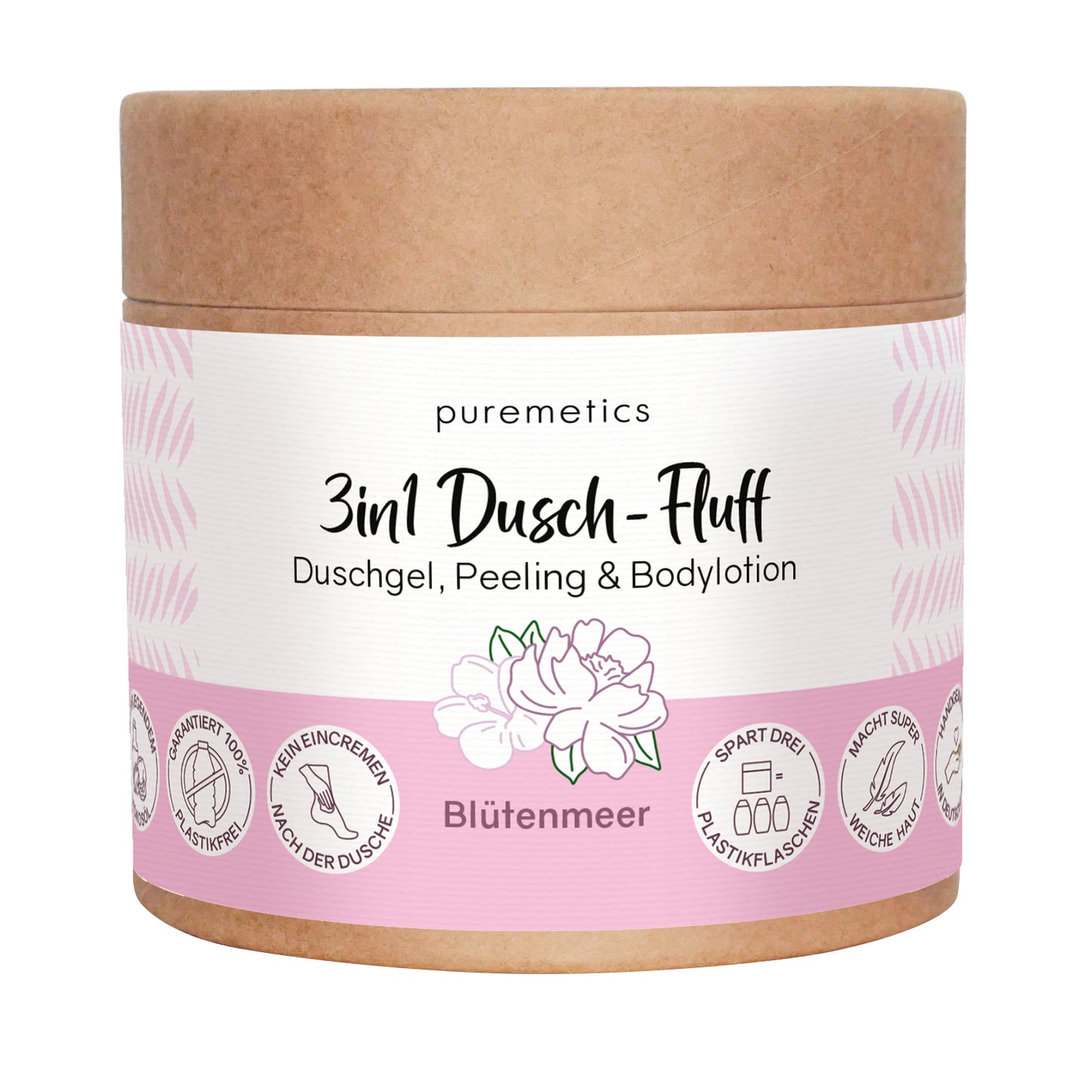 3-in-1 Dusch-Fluff "Sea Of Flowers"
