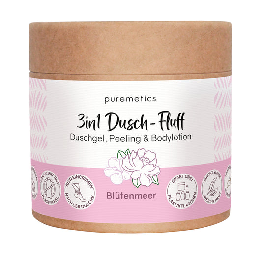 3-in-1 Dusch-Fluff "Sea Of Flowers"