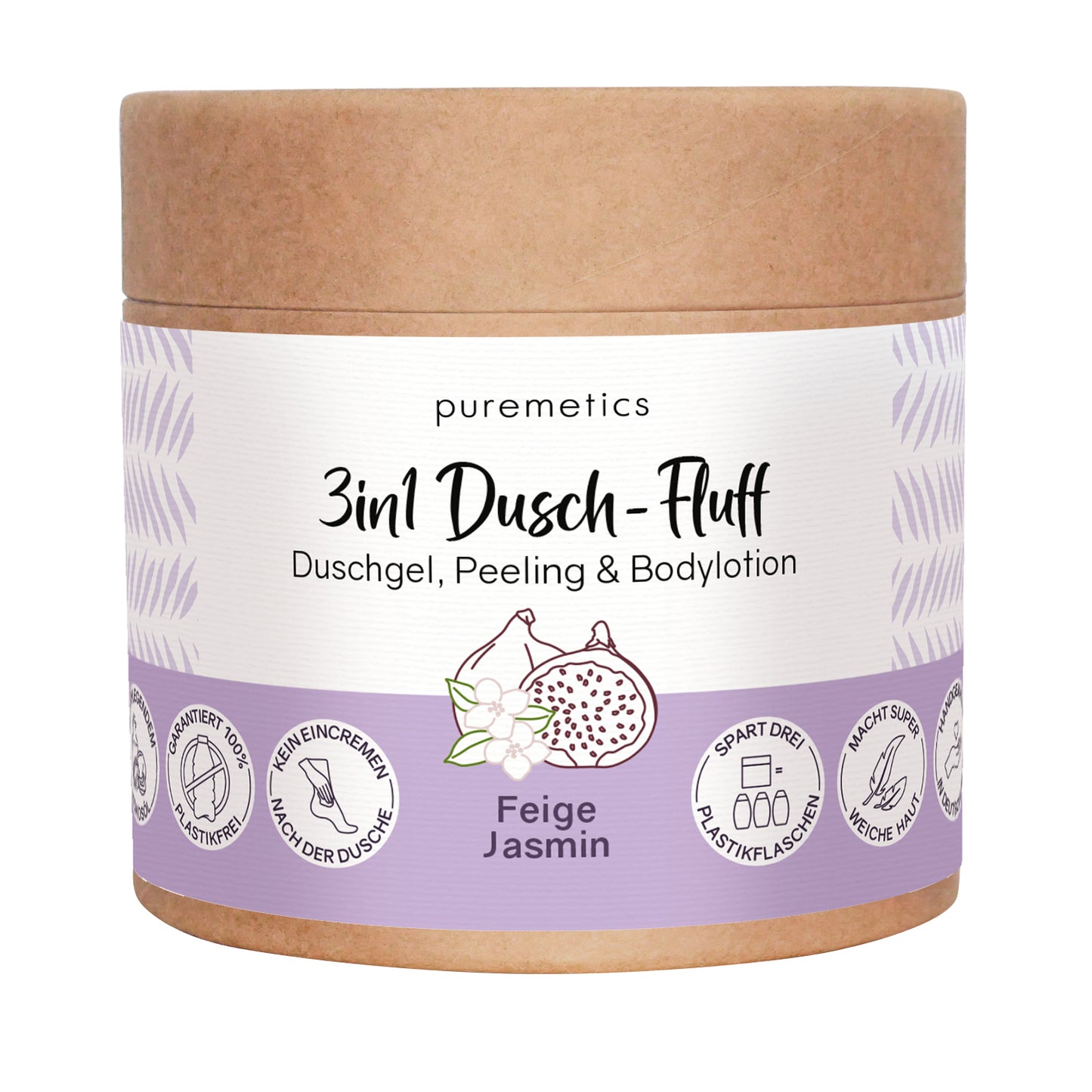 3-in-1 Dusch-Fluff "Fig & Jasmine"