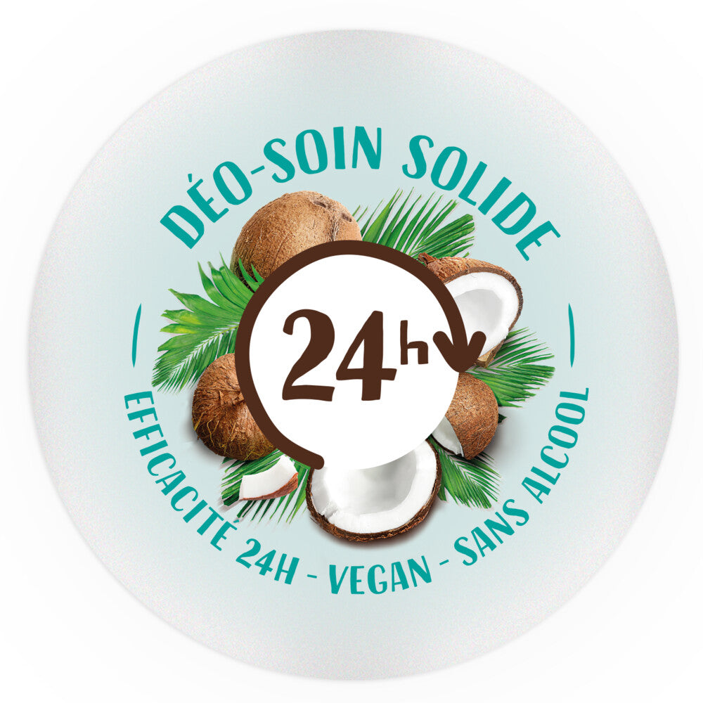 Solid Deodorant - Organic Coconut Oil