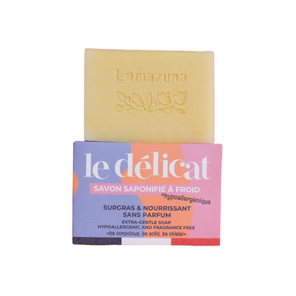 Extra-Gentle Soap – Le Delicat – Hypoallergenic and fragrance free